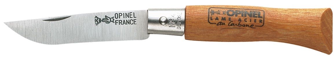 OPINEL CARBON KNIFE NO 4 (111040)