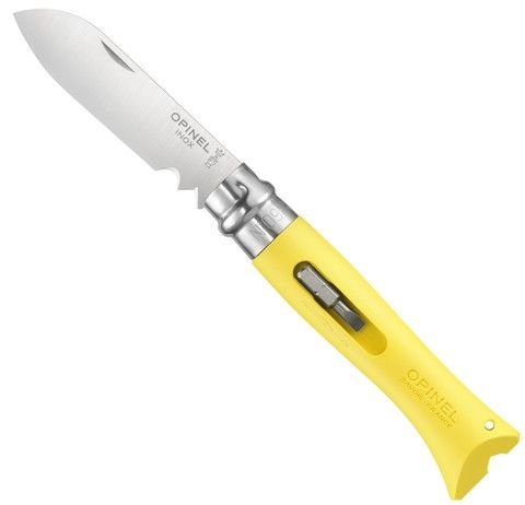 OPINEL INOX 9 NO BRICOLAGE  CAKI GRİ
