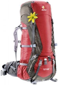 DEUTER AIRCONTACT 60+10 SL SIRT CANTASI OKYANUS - GECE MAVİSİ