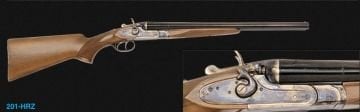 Huğlu 201-HRZ  Horozlu Çifte Kırma Av Tüfeği 71cm