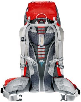 DEUTER ACT LITE 50+10 SIRT CANTASI SİYAH - GRANİT
