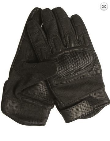 قفازات نومكس سوداء من ستيرم أكشن