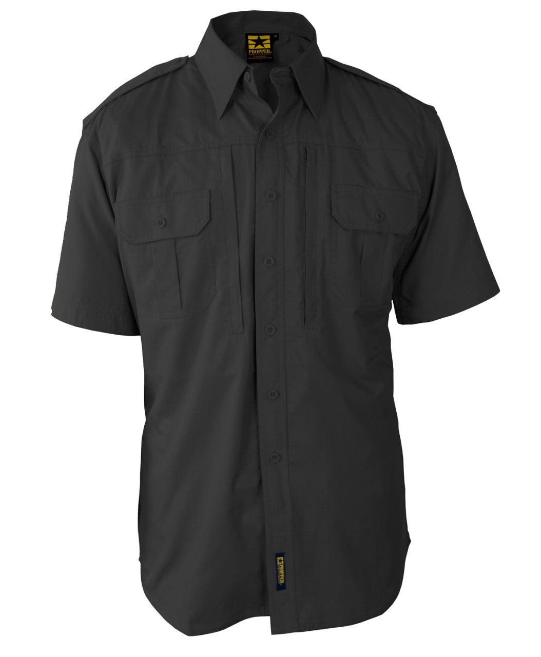 PROPPER TACTICAL SHORT SLEEVE BLACK SHIRT L