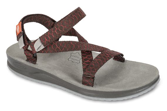 LIZARD SLY SKIN KAHVE SANDALET 36