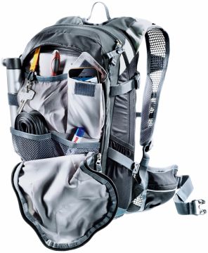 DEUTER COMPACT EXP 16 SIRT CANTASI SİYAH - GRANİT