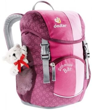 DEUTER SCHMUSEBAR COCUK SIRT CANTASI PEMBE (504)