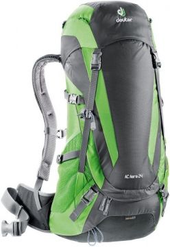 DEUTER AC AERA 24 SIRT CANTASI ANTRASIT - YEŞİL